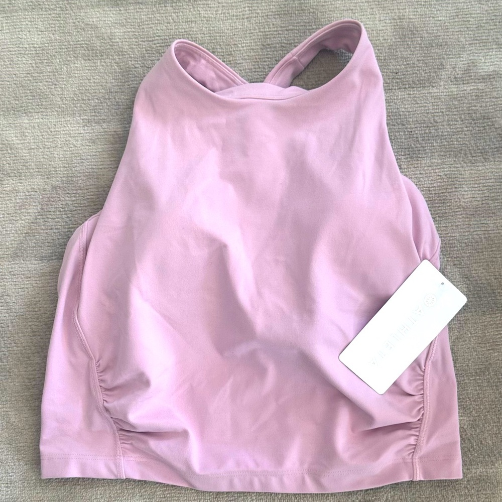 Athleta Conscious Twist Crop Bra, size L/DD